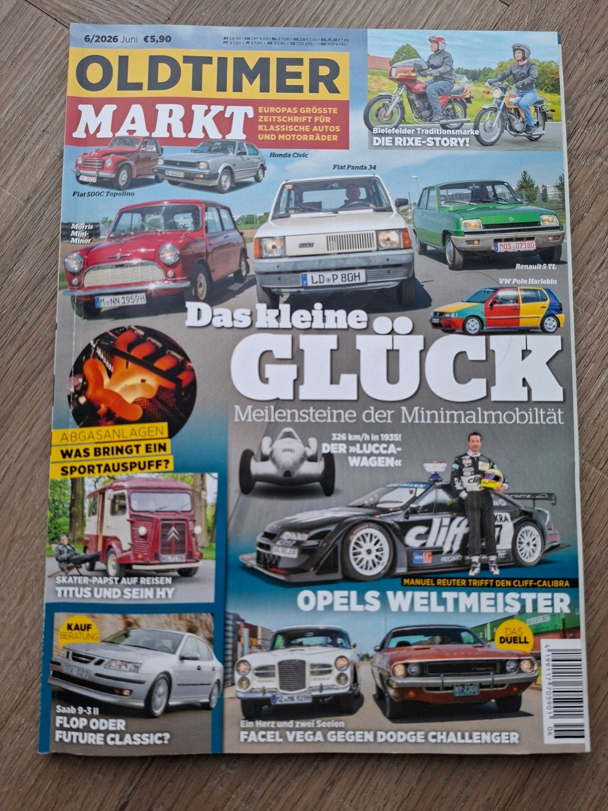 Oldtimer Markt Magazine - Juni 2026, Ophalen of Verzenden, Zo goed als nieuw, Overige typen