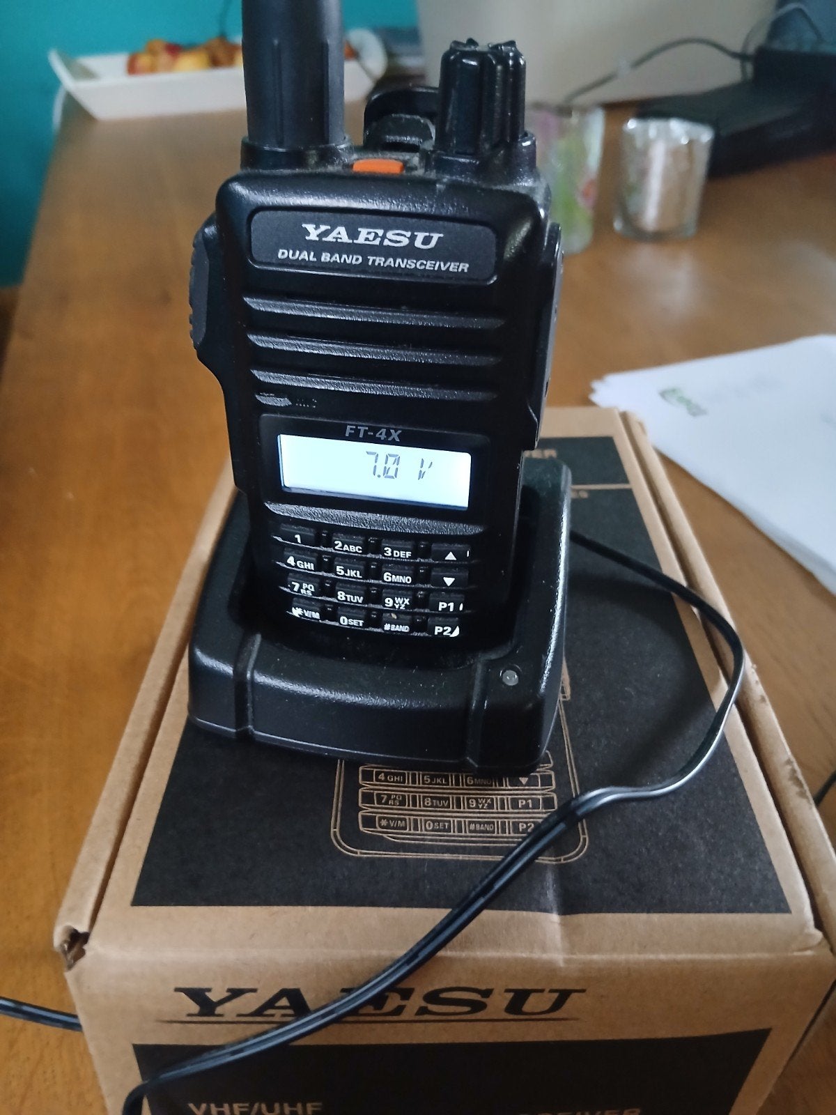 Yeasu ft 4x dualband portofoon 70cm/2m zender ontvanger, Ophalen of Verzenden