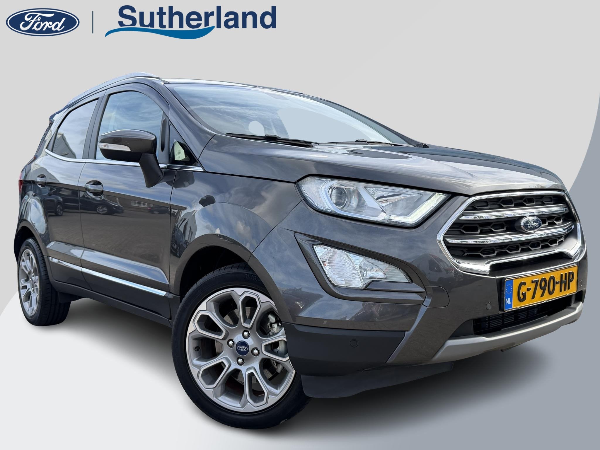 Ford EcoSport 1.0 EcoBoost Titanium 125pk | Winterpack | BLI, Auto's, Voorwielaandrijving, 125 pk, Gebruikt, Ecosport