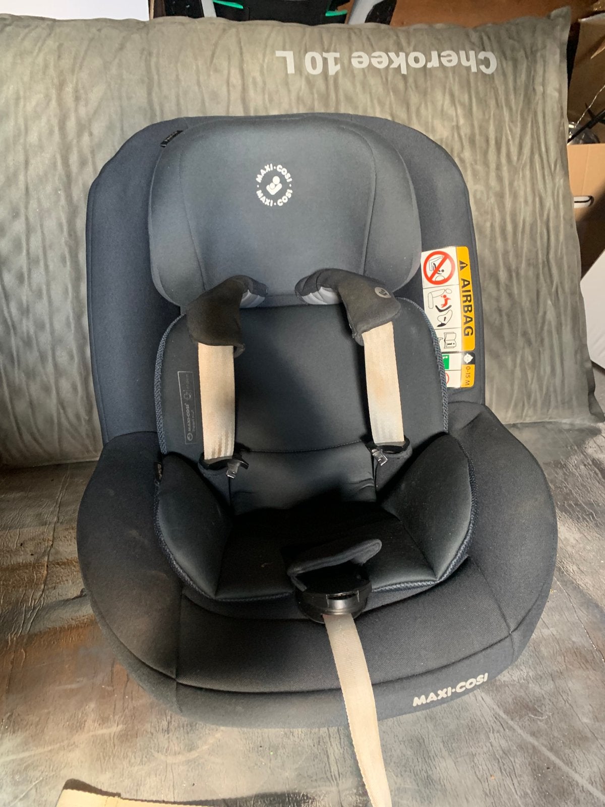 Maxi cosi pearl pro 2 met iso fix base, Kinderen en Baby's, Autostoeltjes, Ophalen, 0 t/m 18 kg, Slaapstand, Zo goed als nieuw