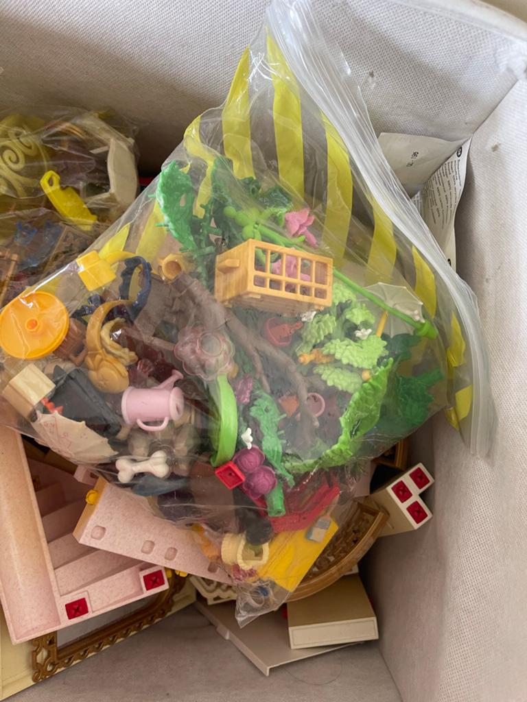 Grote partij Playmobil: kasteel en diverse accessoires, Ophalen of Verzenden, Gebruikt, Los playmobil