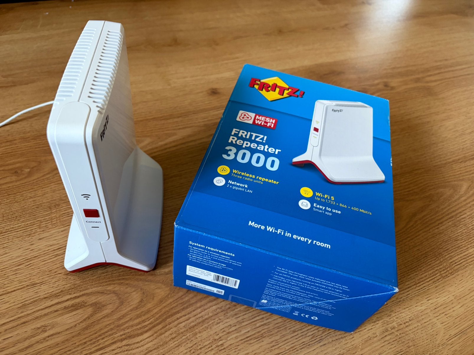 Fritz! repeater 3000 - mesh versterker, Computers en Software, Ophalen of Verzenden, Zo goed als nieuw, Fritz!
