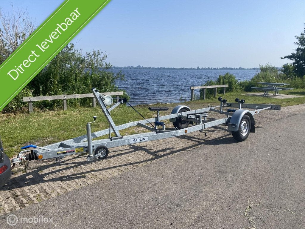 Marlin boottrailer / 1300 kg / Geremd / Eigen kenteken, Watersport en Boten, Boottrailers, Gebruikt, Overige typen