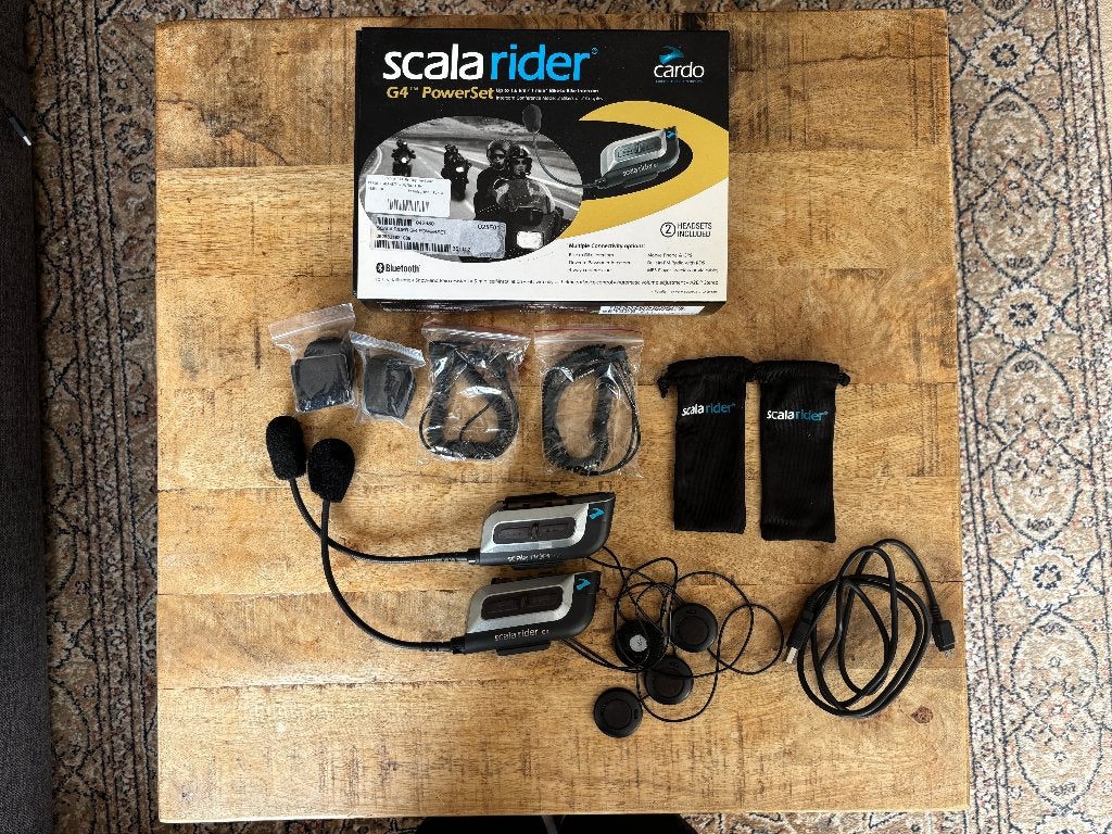 Cardo Scala Rider G4 PowerSet – Duo, Ophalen of Verzenden, Gebruikt