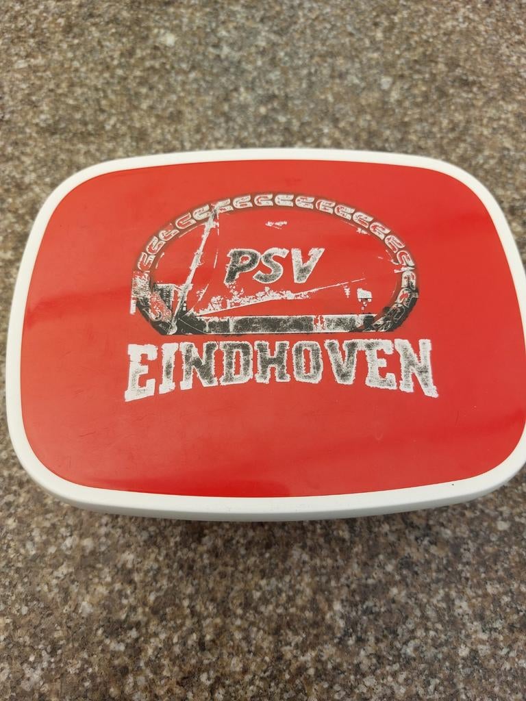 PSV Eindhoven broodtrommel - Mepal Rosti, Ophalen of Verzenden, Gebruikt, Rood, Bus of Trommel