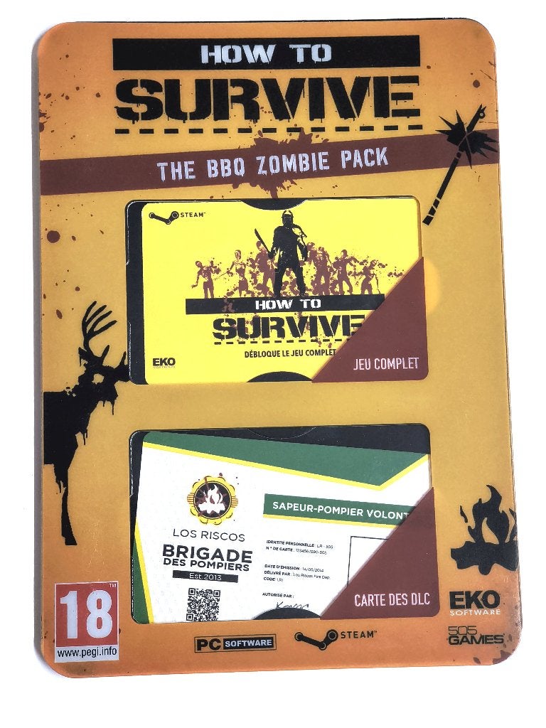 PC Game: How To Survive - The BBQ Zombie Pack + DLC, Spelcomputers en Games, Games | Overige, Online, Via Tortona 37  ⠀ ⠀20144 ⠀MILANO  ⠀ ⠀Italië