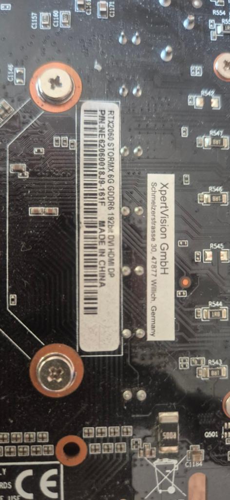 Palit GeForce RTX 2060 StormX 6GB GDDR6 Videokaart, Computers en Software, Videokaarten, PCI-Express 3, GDDR6, Ophalen of Verzenden