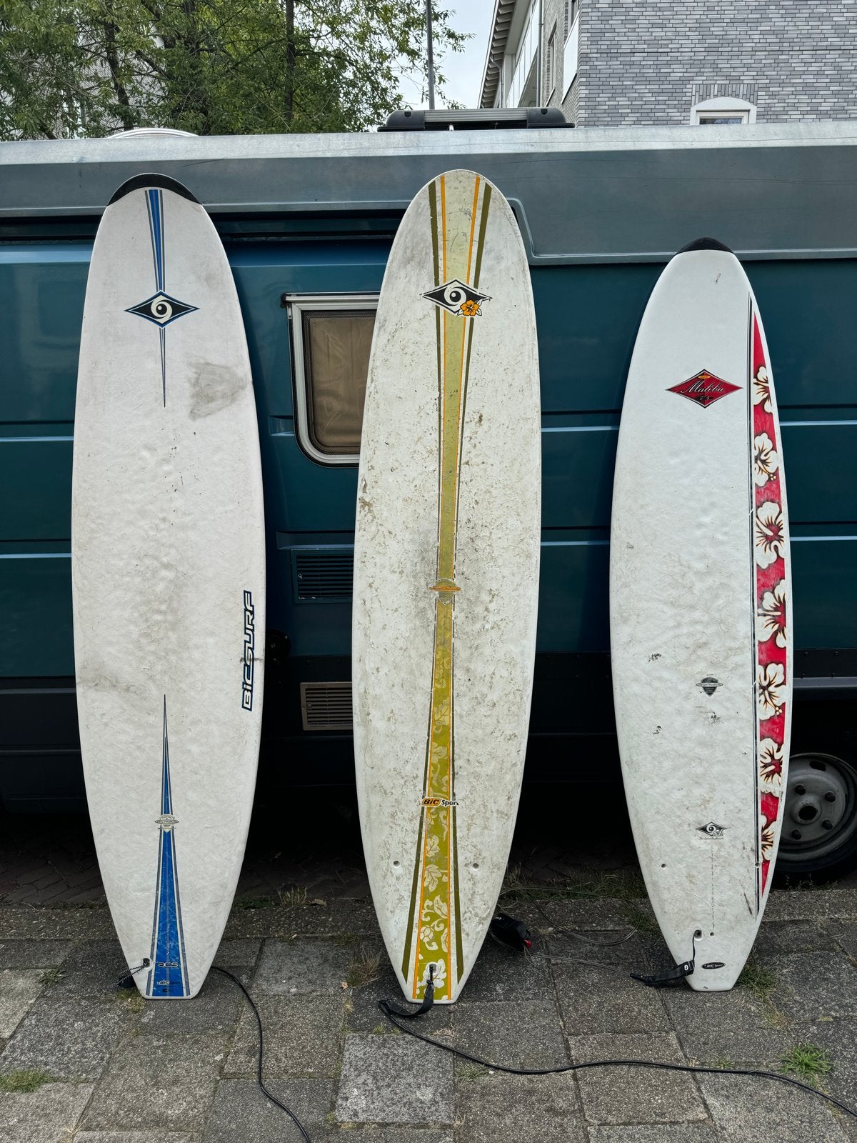 BIC Surfboards 7.9, 7.9 en 7.3 - Ideaal voor beginners, Watersport en Boten, Ophalen, Gebruikt, Funboard, Met vinnen