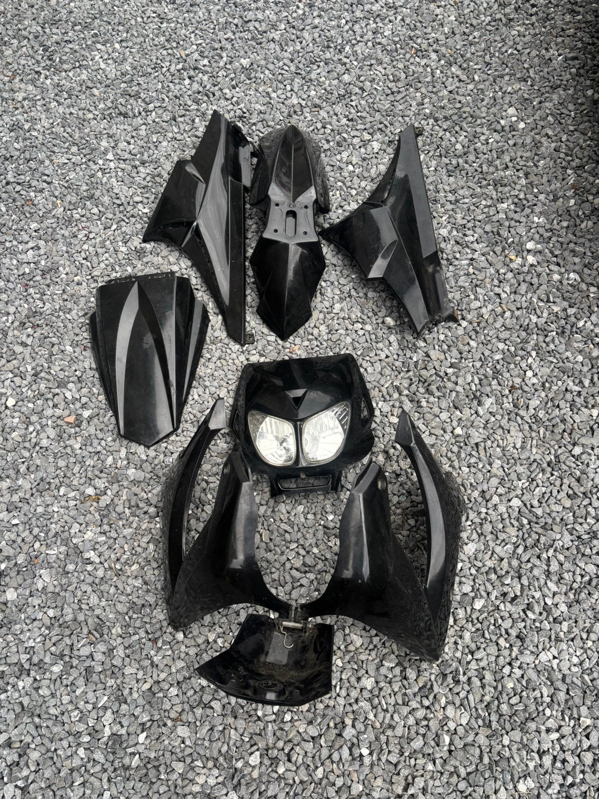 Kunststof kuip/set voor derbi senda 50/50cc motorfiets, Ophalen of Verzenden, Zo goed als nieuw