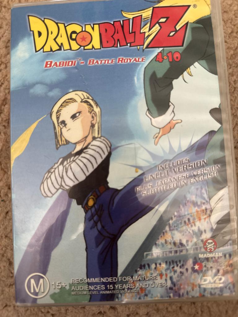 Dragon Ball Z Babidi - Battle Royale DVD (4-10), Gebruikt, Anime (Japans), Ophalen of Verzenden, Tekenfilm