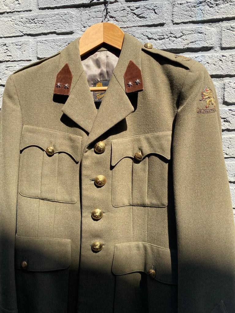 Gereserveerd voor genie 1991., Ophalen of Verzenden, Landmacht, Nederland, Embleem of Badge