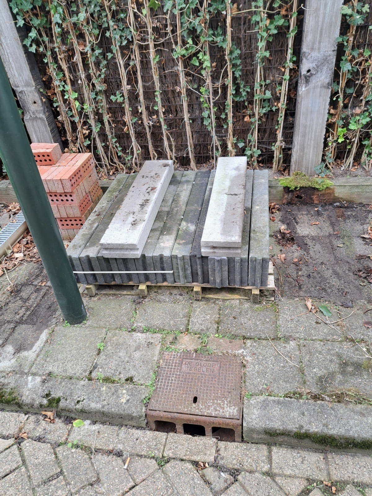opsluitbanden 10x20x100 6x15x100, Tuin en Terras, Ophalen, Beton, Minder dan 5 m², Overige typen