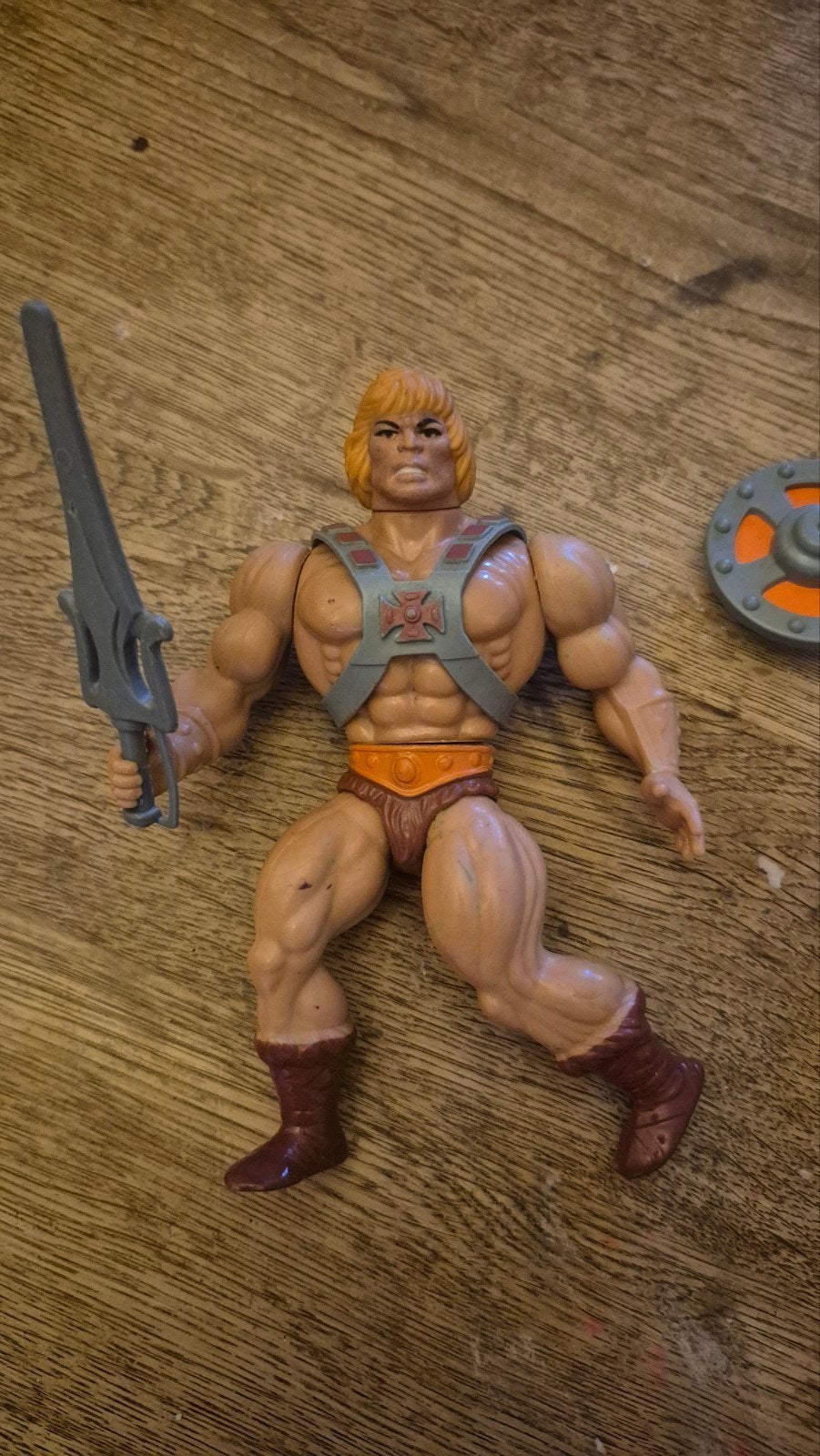 He-Man actiefiguur Masters of the Universe 1981 Mattel, Ophalen of Verzenden, Gebruikt