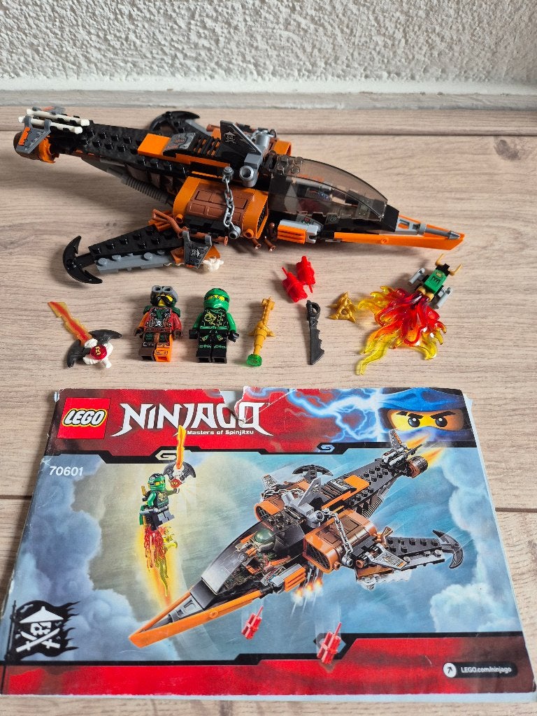 Lego Ninjago 70601 Sky Shark, Compleet, Gebruikt, Lego, Ophalen of Verzenden