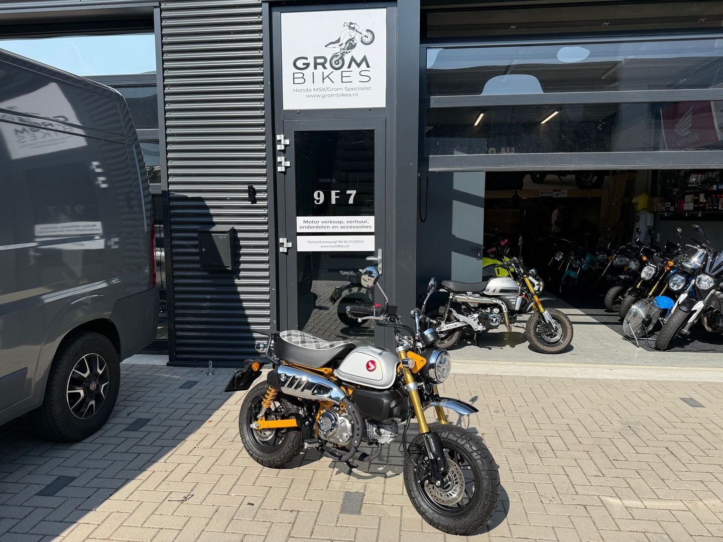 HONDA Z125MA MONKEY GEEL (bj 2025) 600 km, Motoren, HONDA, Bedrijf, Onbekend, Toermotor