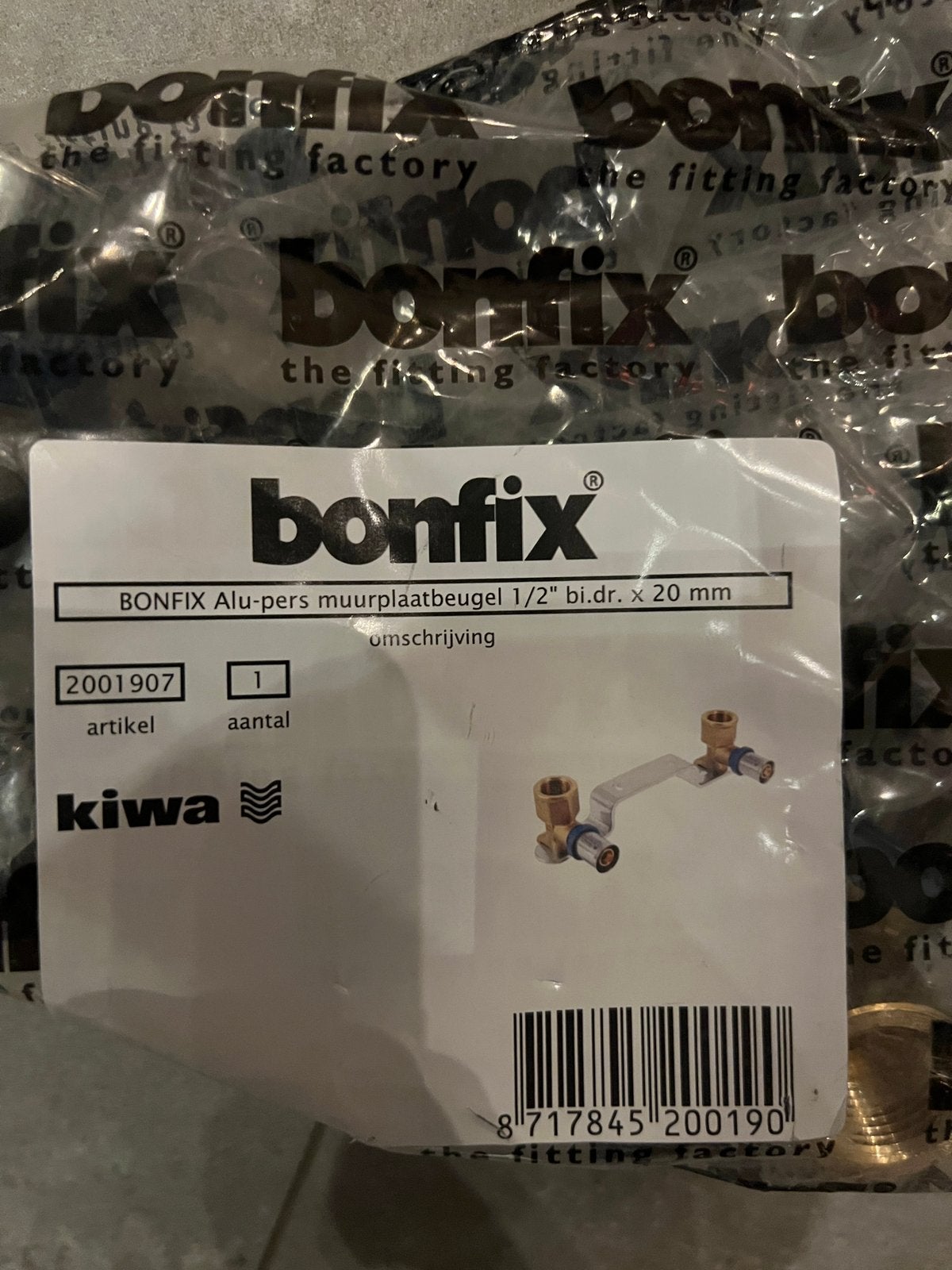 Diverse bonfix alu pers koppelingen, Ophalen, Nieuw, Douche