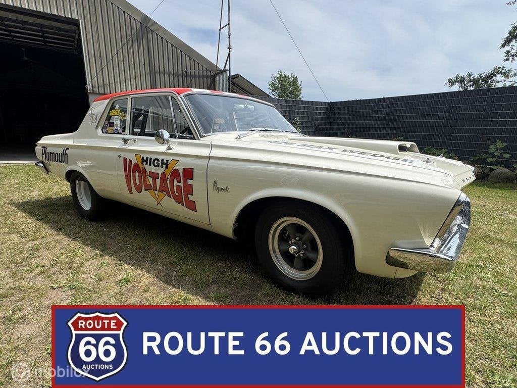 Plymouth Savoy | 1963 | Route 66 Auctions, Overige carrosserieën, Zwart, Handgeschakeld, Plymouth
