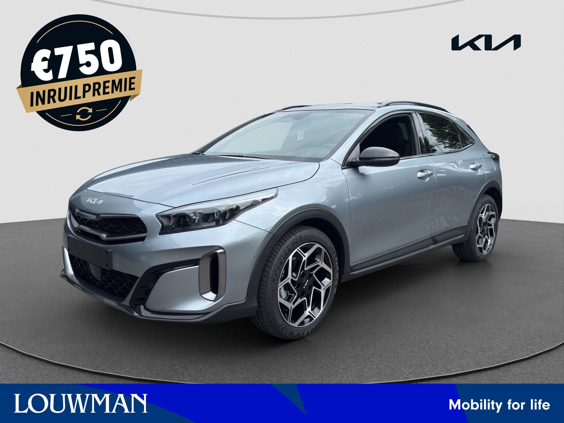 Kia Xceed 1.5 T-GDi GT-Line 750 inruilpremie (bj 2025), Auto's, 1300 kg, Gebruikt, Zwart, 4 cilinders