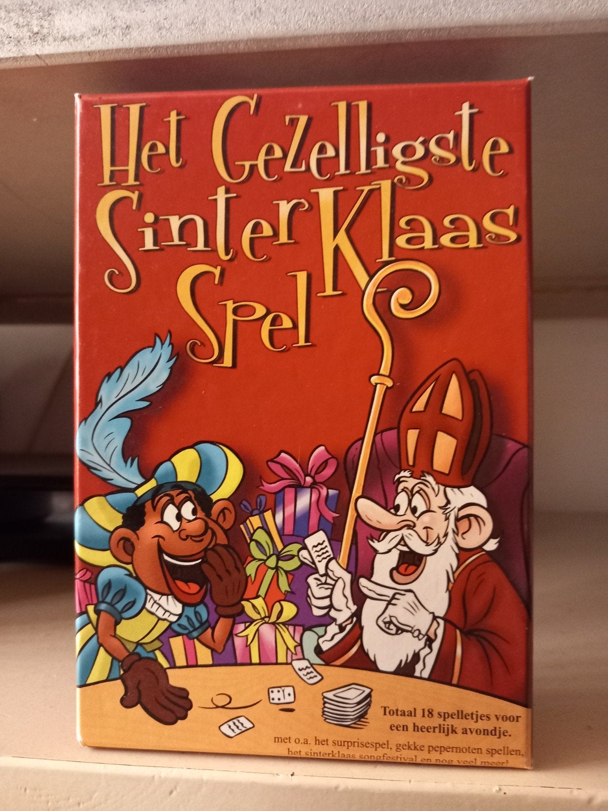 Het Gezelligste Sinterklaas Spel - 18 spelletjes, Vijf spelers of meer, Ophalen, Gebruikt