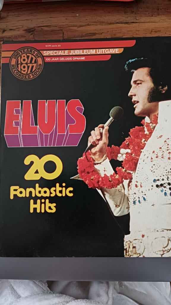 Elvis 20 fantastic hits, Ophalen, Gebruikt, 12 inch, Poprock