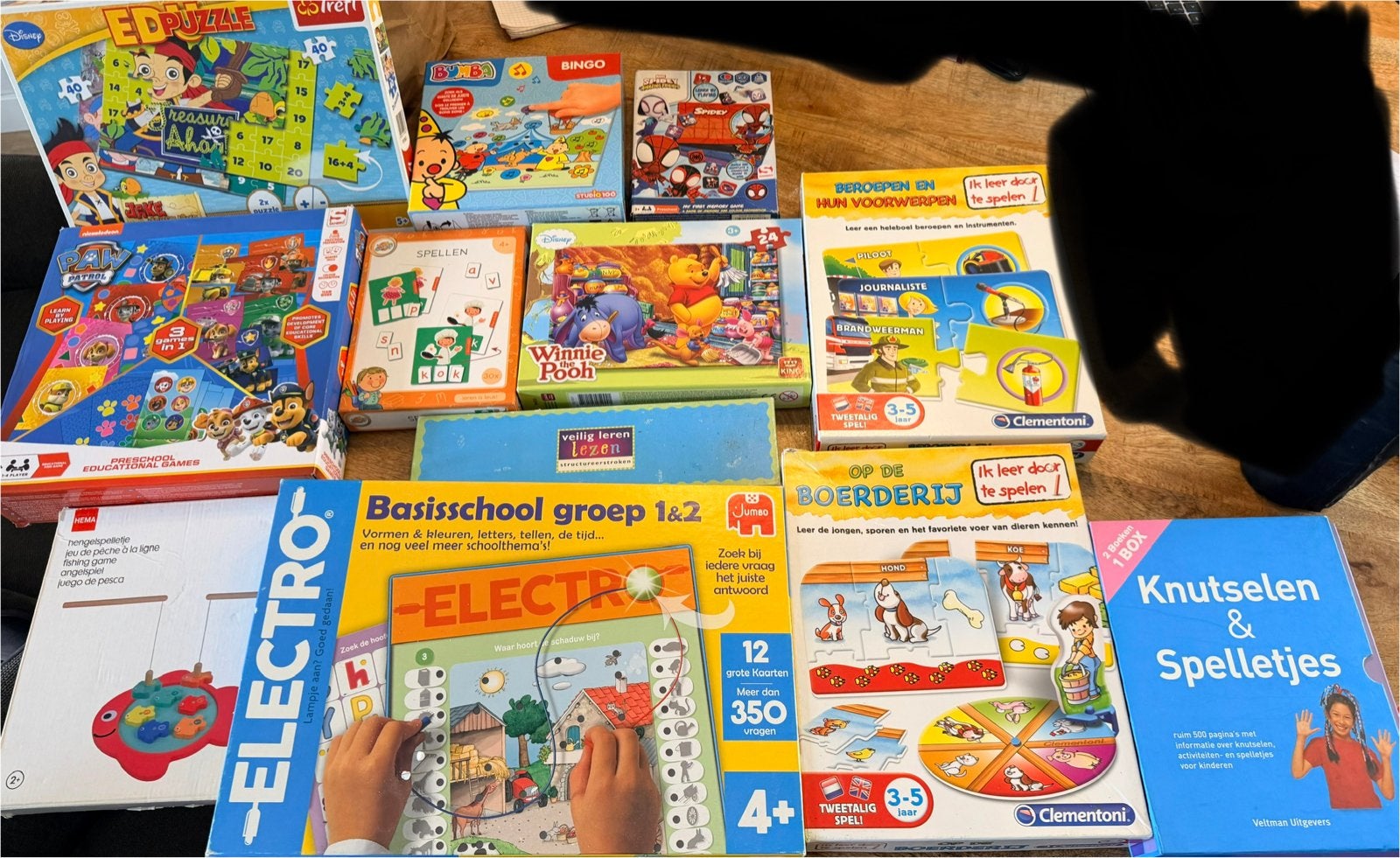 Diverse Puzzels en Spellen voor Kinderen, Een of twee spelers, Ophalen of Verzenden, Gebruikt
