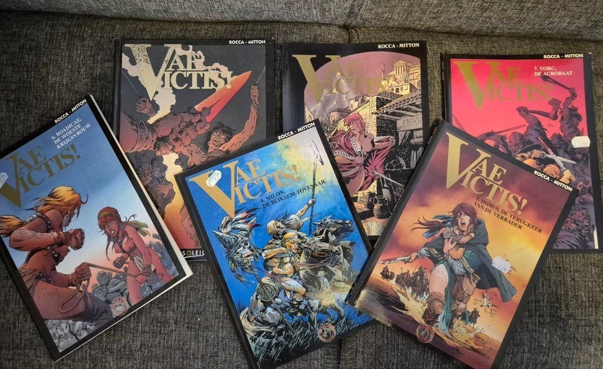 Vae Victis! Stripserie - Mitton & Rocca (NL/FR), Meerdere stripboeken, Ophalen of Verzenden, Gelezen, Mitton en Rocca