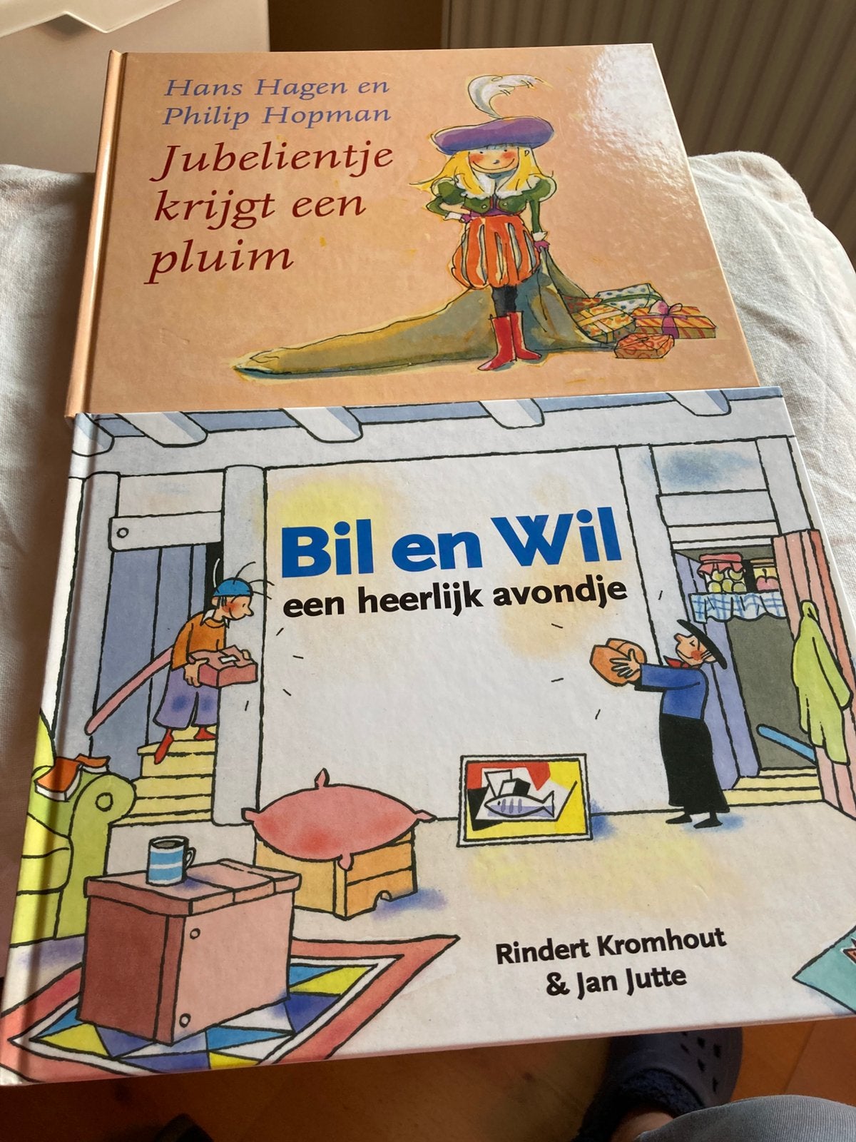 vintage sinterklaasboekjes Jubelientje en Bil en Wil  2005, Ophalen of Verzenden, Nieuw