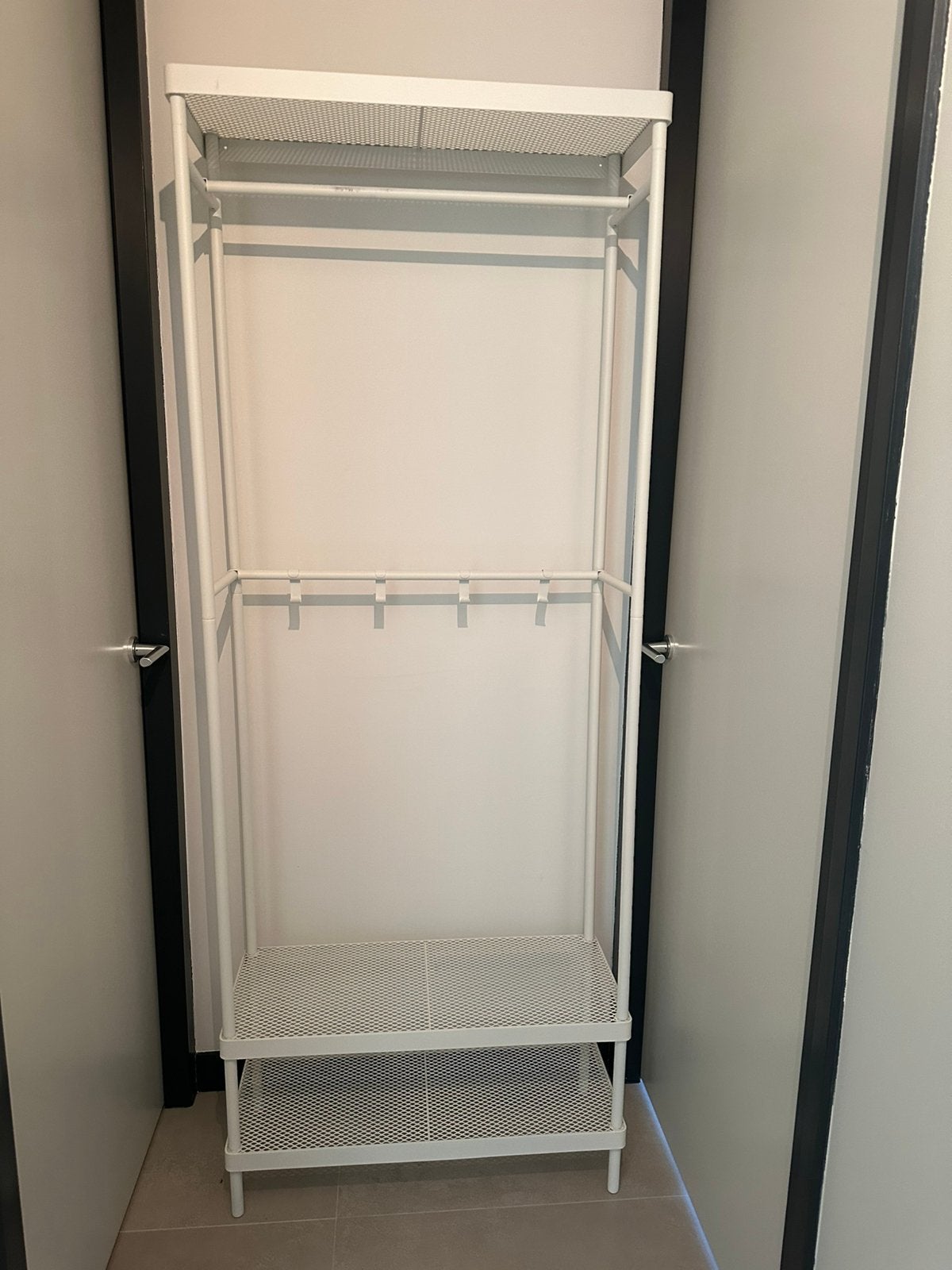 IKEA MACKAPÄR kapstok met schoenenrek, Huis en Inrichting, Ophalen, Gebruikt