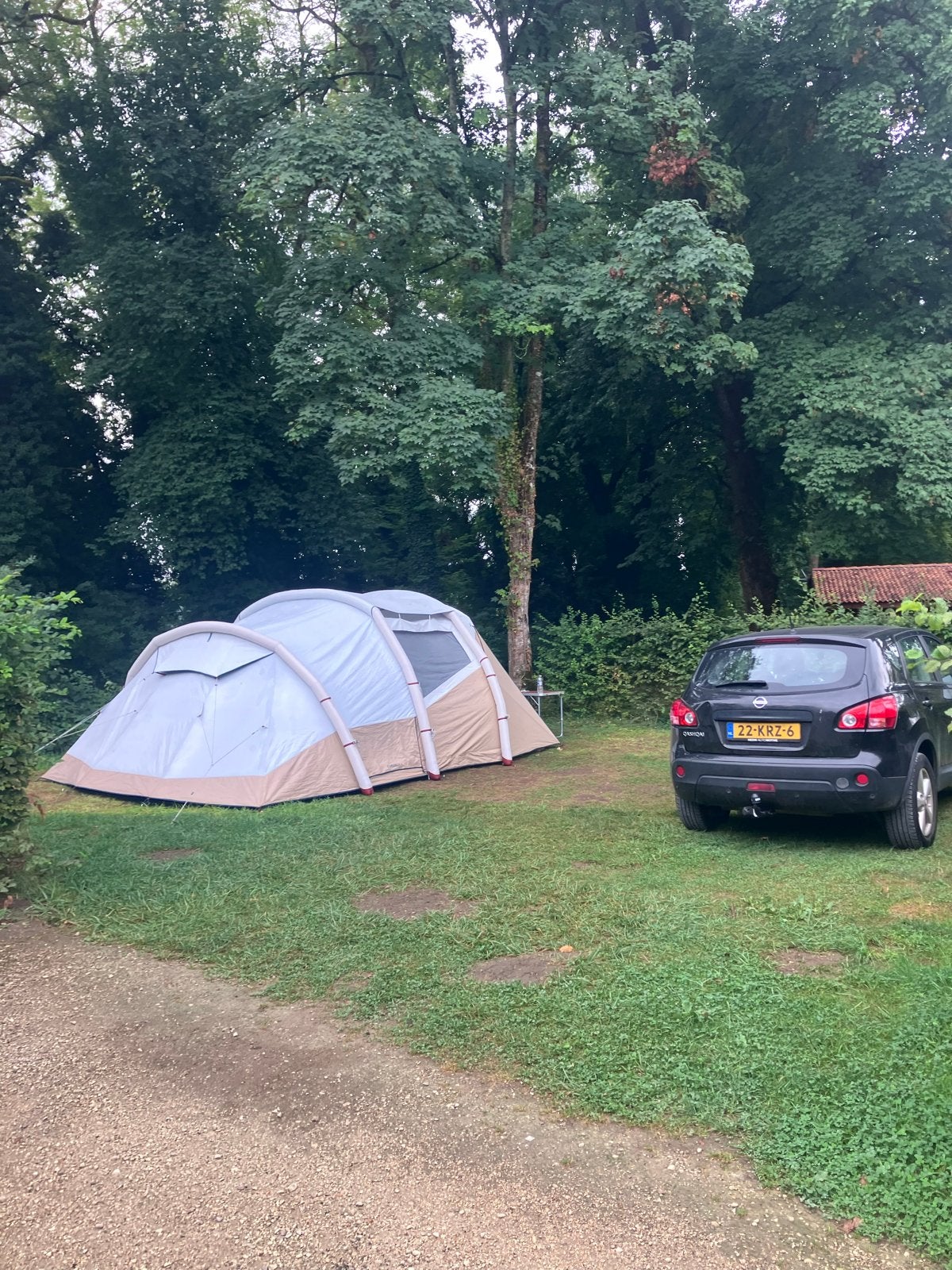 Quechua Air Seconds 5.2 Fresh & Black Opblaasbare Tent, Caravans en Kamperen, Tenten, Ophalen, Gebruikt, Tot en met 5