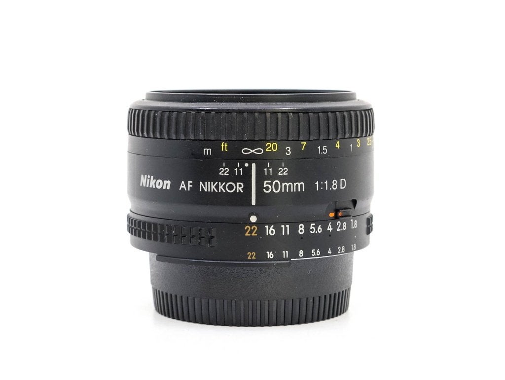 Nikon AF Nikkor 50mm f/1.8D lens, Nikon, Ophalen of Verzenden, Zo goed als nieuw, Standaardlens