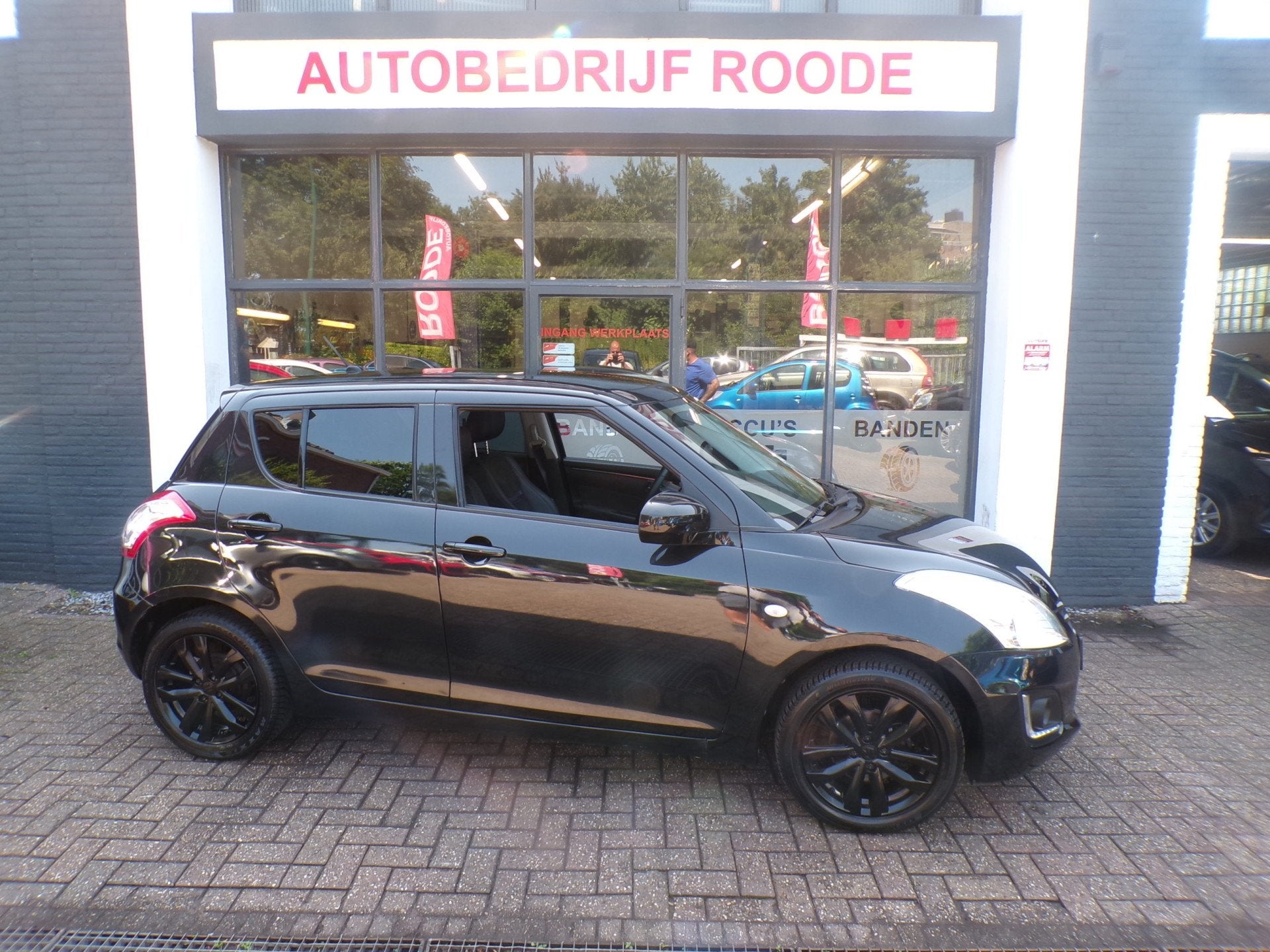 Suzuki Swift 1.2 Exclusive BLACKLINE ZEER MOOI, 1 EIGENAAR,N, Auto's, Suzuki, Gebruikt, 1242 cc, 4 cilinders, Met garantie (alle)