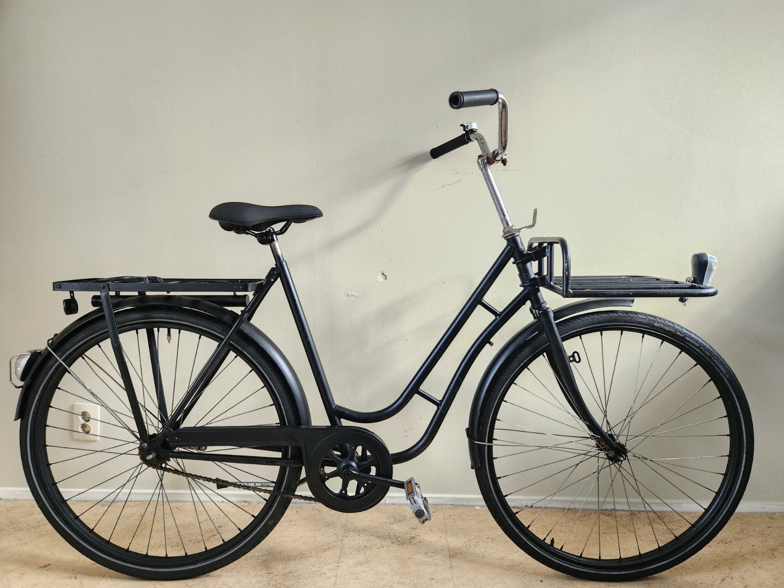 Crown 28inch cargofiets damesfiets, Overige merken, Terugtraprem, Gebruikt, Goederen