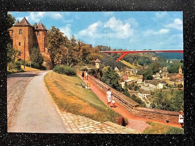 Panorama foto Luxembourg, Verzamelen, Ophalen of Verzenden, 1960 tot 1980, België en Luxemburg