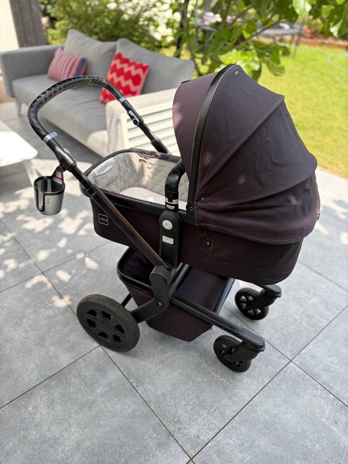 Joolz Day 3 kinderwagen zwart met accessoires, Gebruikt, Combiwagen, Met reiswieg, Ophalen