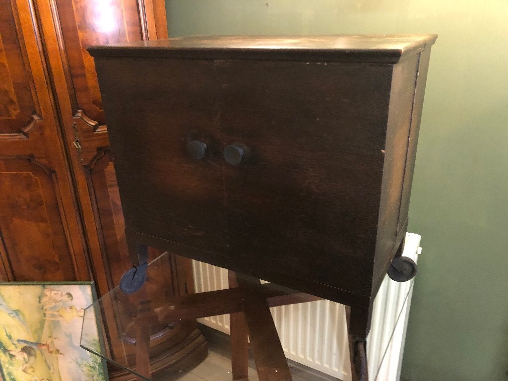 Unieke Retro/Vintage Likeur Bar/Kast geheel origineel., Ophalen