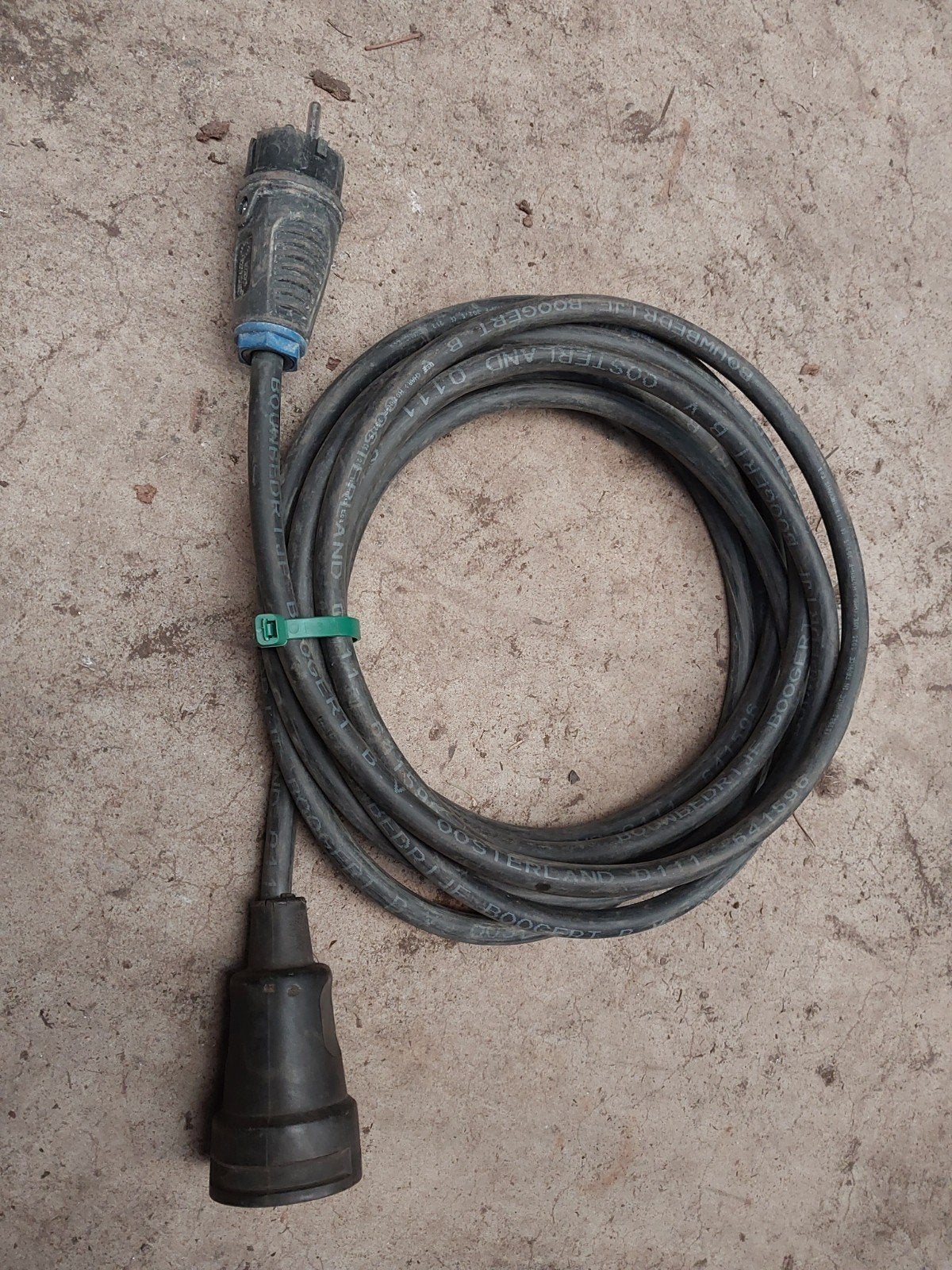 Dik verlengsnoer 6 meter, Ophalen of Verzenden, Kabel of Snoer