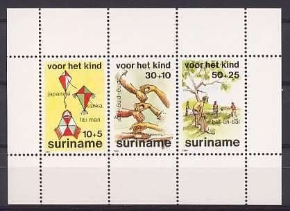 Suriname 432 postfris Kinderpostzegels 1984, Postzegels en Munten, Postzegels | Suriname, Ophalen of Verzenden, Postfris
