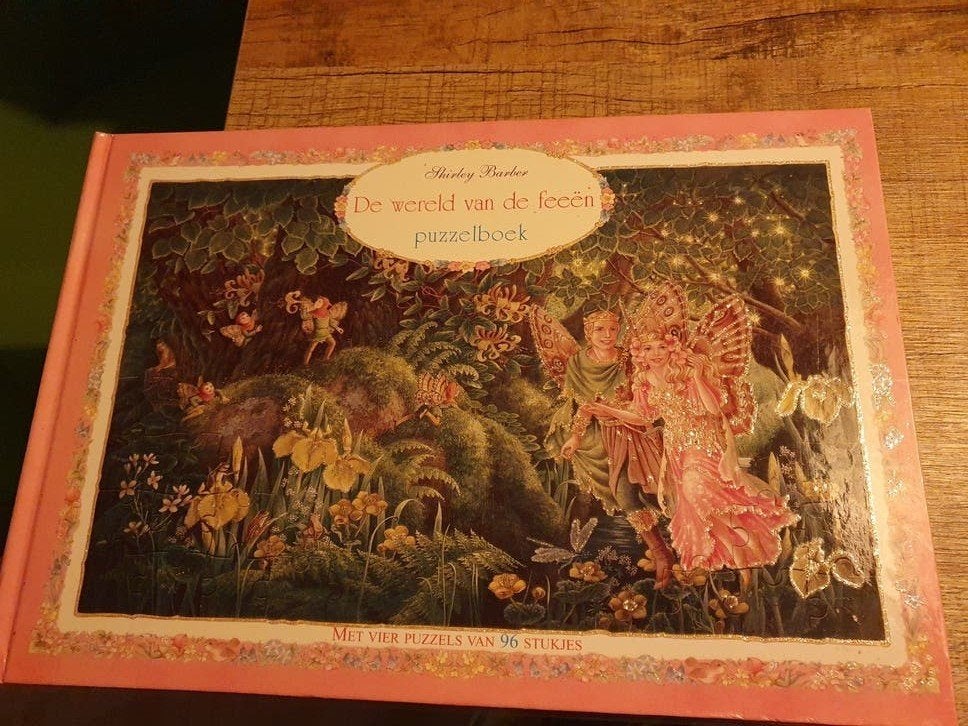 Shirley Barber's De wereld van de feeën puzzelboek, Boeken, Ophalen of Verzenden, Zo goed als nieuw, Shirley Barber