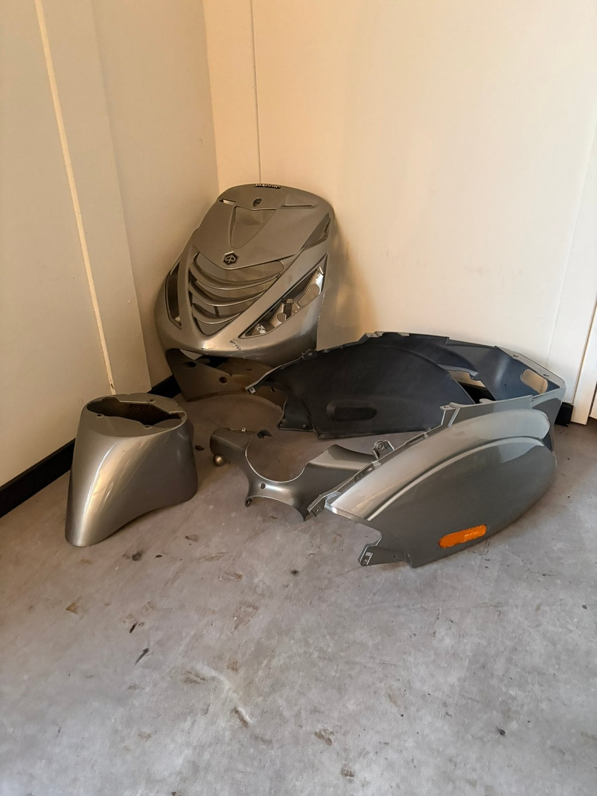 Zip SP kappenset, beschadig, Fietsen en Brommers, Brommeronderdelen | Scooters, Gebruikt, Piaggio, Kap, Ophalen