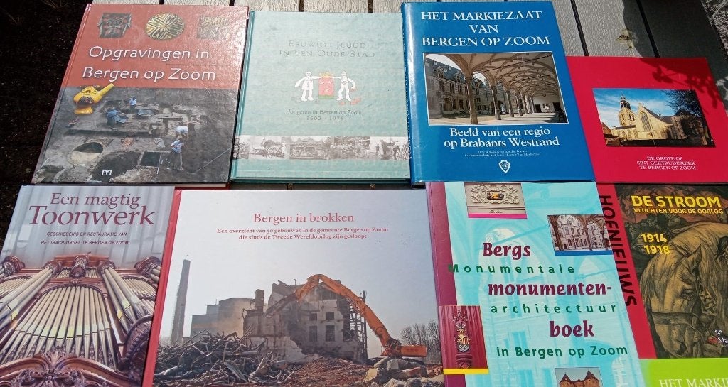 Bergen op Zoom geschiedenis & cultuur collectie boeken.., Ophalen of Verzenden, 20e eeuw of later, Zo goed als nieuw, Diverse auteurs