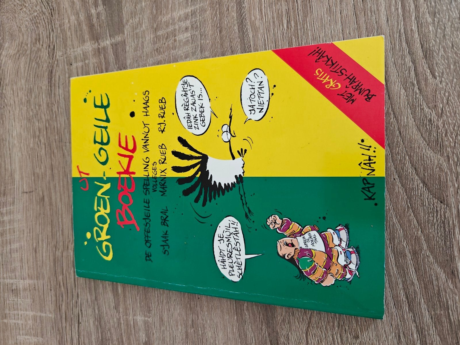 Het Groen-Geile Boekie - Haags dialect humor, Ophalen of Verzenden, Zo goed als nieuw, Sjaak Bral, Marnix Rueb, Overige