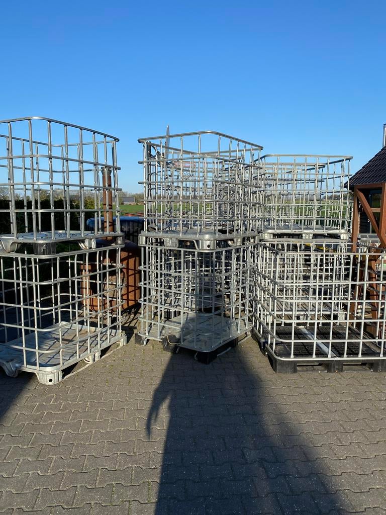IBC kratten boxen, Gebruikt, 100 cm of meer, 60 cm of meer, Ophalen of Verzenden