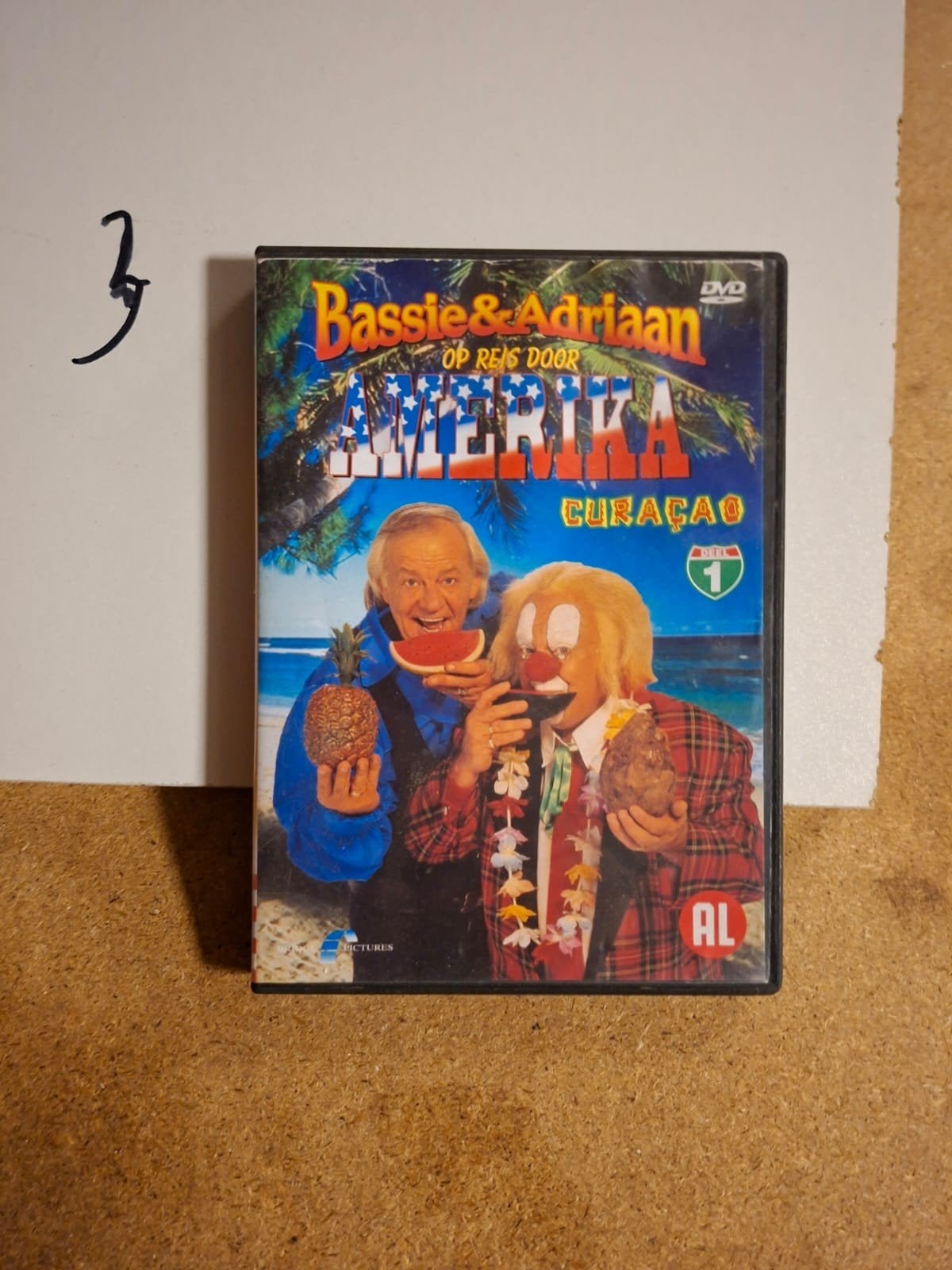 Bassie & Adriaan Op Reis Door Amerika Curaçao DVD, Gebruikt, Alle leeftijden, Tv-serie, Familie
