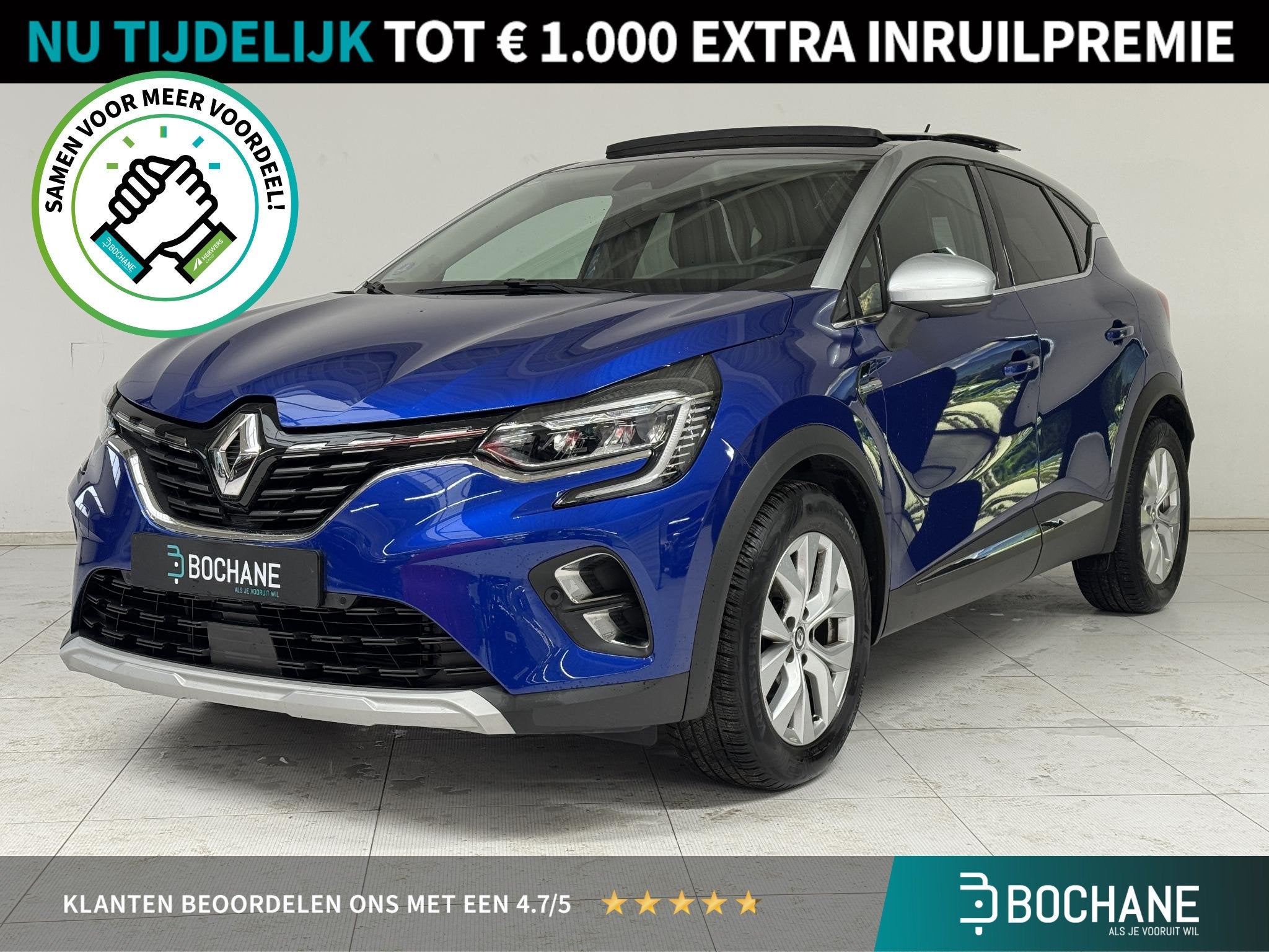 Renault Captur 1.3 TCe 140 Intens | Navigatie | Panoramadak