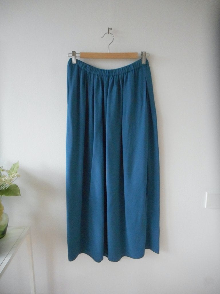 Rok van By bar, maat XS, S, Kleding | Dames, Rokken, Zo goed als nieuw, Maat 36 (S), Blauw, Onder de knie, Ophalen of Verzenden