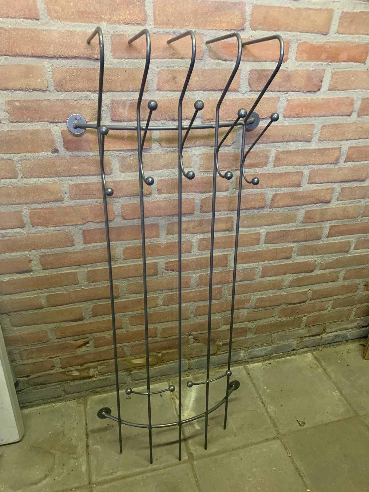 Kleding kapstok, Huis en Inrichting, Woonaccessoires | Kapstokken, Ophalen, Metaal, Wandkapstok, Minder dan 100 cm