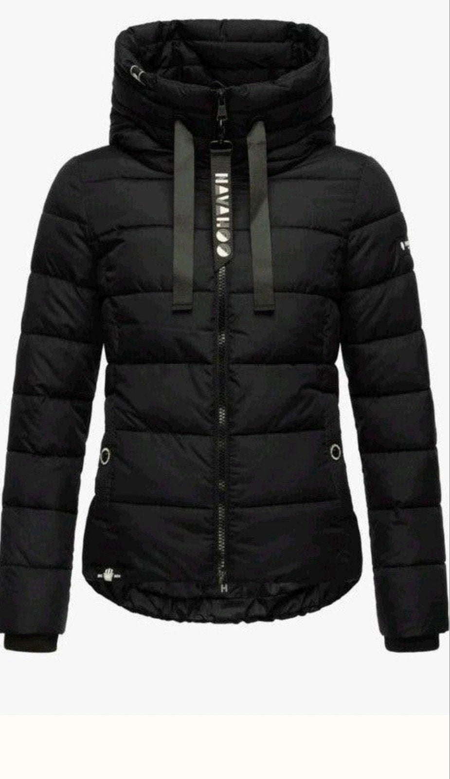 Navahoo AMAYAA Winterjas - Zwart maat L ZGAN, Kleding | Dames, Navahoo, Zwart, Maat 42/44 (L), Ophalen of Verzenden