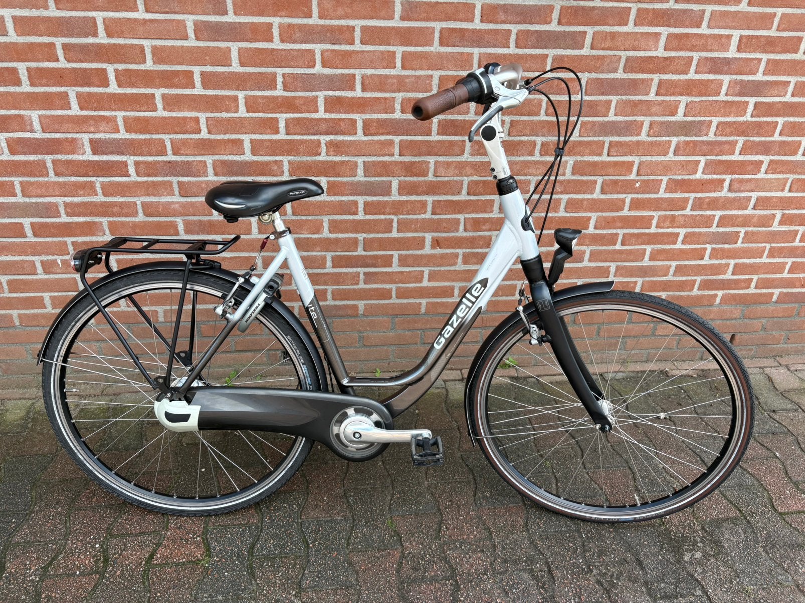 Zeer fijne en lichte Gazelle Orange Lite damesfiets 53cm 7v, Minder dan 10 versnellingen, Velgrem, Ophalen of Verzenden, Gazelle