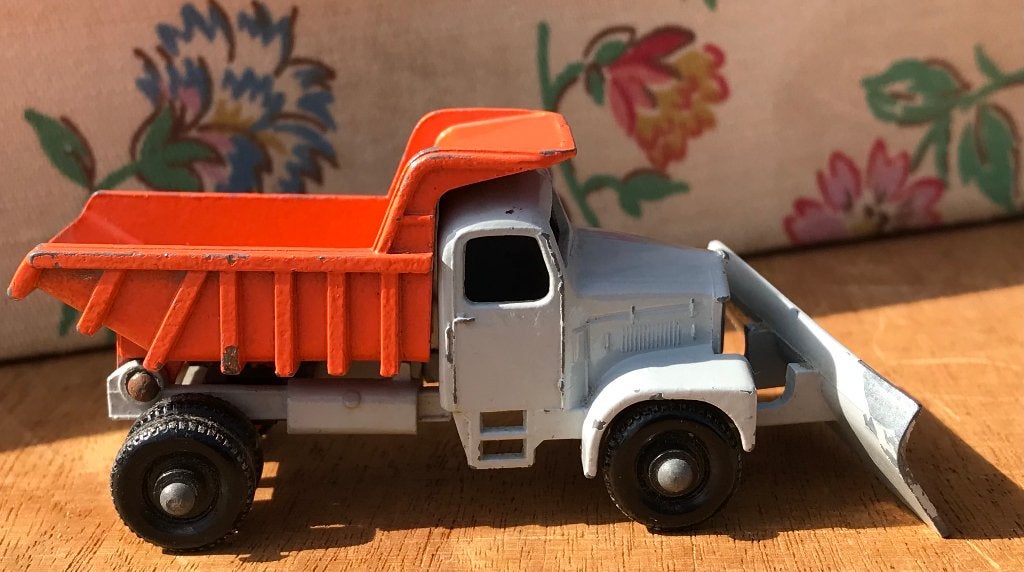 Matchbox Scammell Snow Plough No 16 Made in England Lesney, Ophalen of Verzenden, Gebruikt, Bus of Vrachtwagen, Lesney