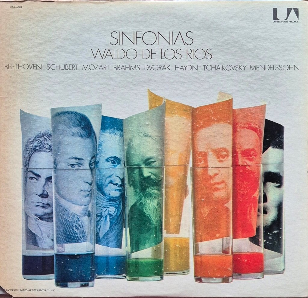 Waldo de los Rios - Sinfonias (LP, Klassiek)  #l150#6, LP, Gebruikt, Ophalen of Verzenden, Romantiek